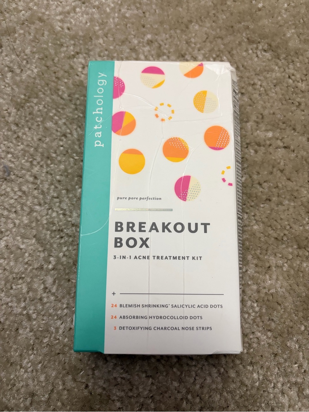 Patchology Breakout Box 3-in-1 Acne Treatment Kit